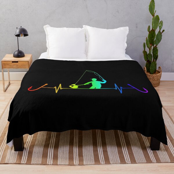 Item preview, Fisherman fishing passion heartbeat designed and sold by Hypershirty.
