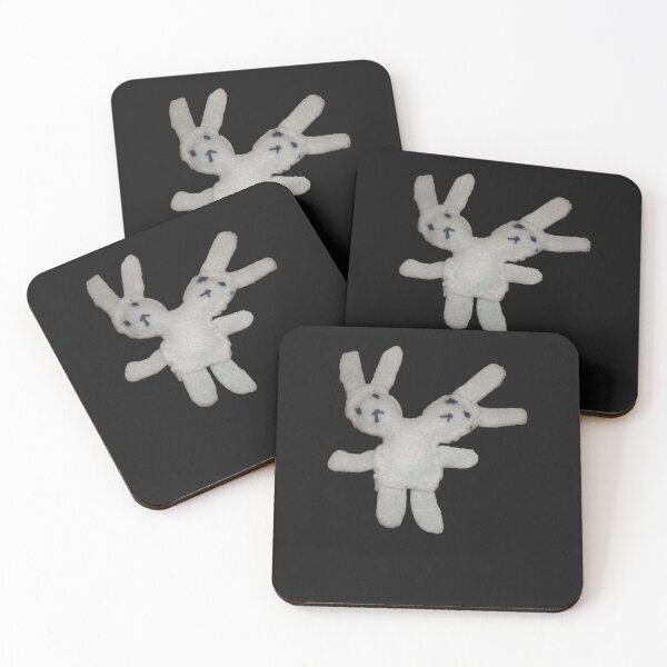 Item preview, two-headed bunny Sticker designed and sold by JulianMuller.
