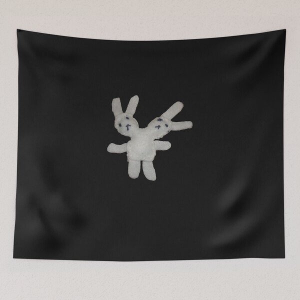 Item preview, two-headed bunny Sticker designed and sold by JulianMuller.