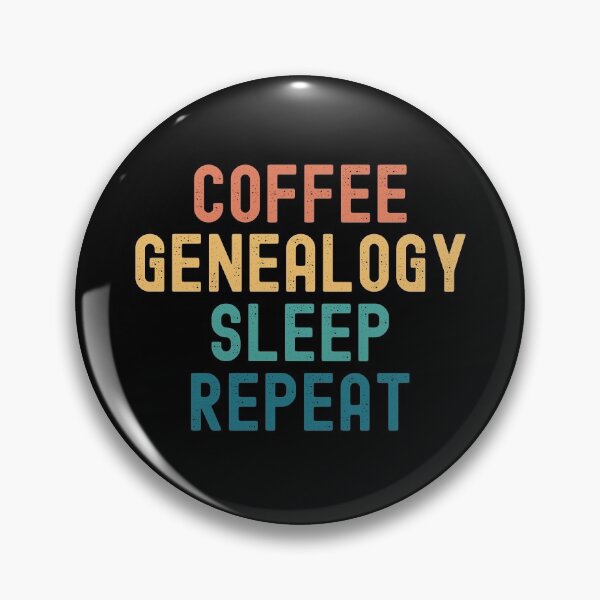 Item preview, Coffee Genealogy Sleep Repeat - Funny Genealogy & Coffee Gift designed and sold by kindxinn.