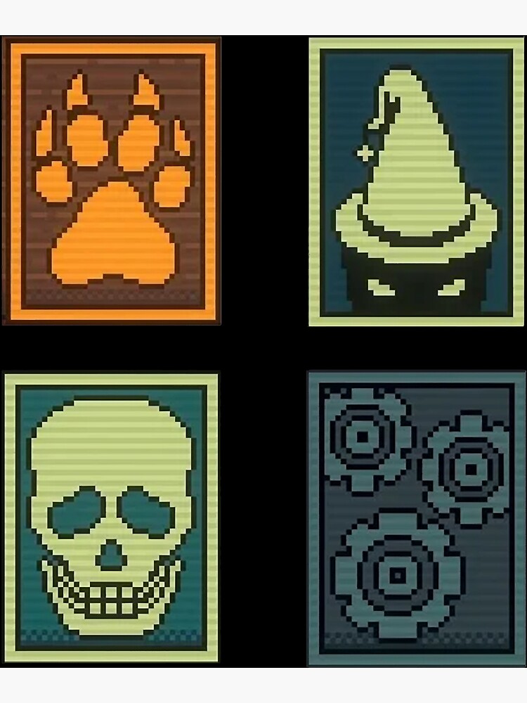 "Inscryption Psychological Horror Card Categories Game Halloween Scary Spooky Dark Escaperoom