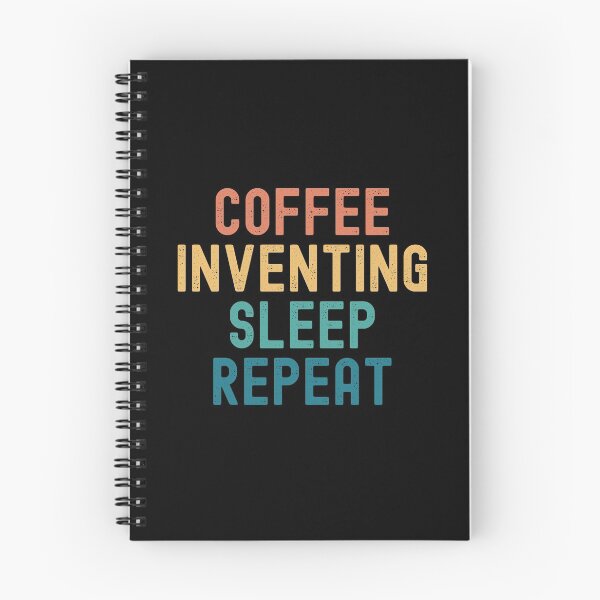 Item preview, Coffee Inventing Sleep Repeat - Funny Inventing & Coffee Gift designed and sold by kindxinn.