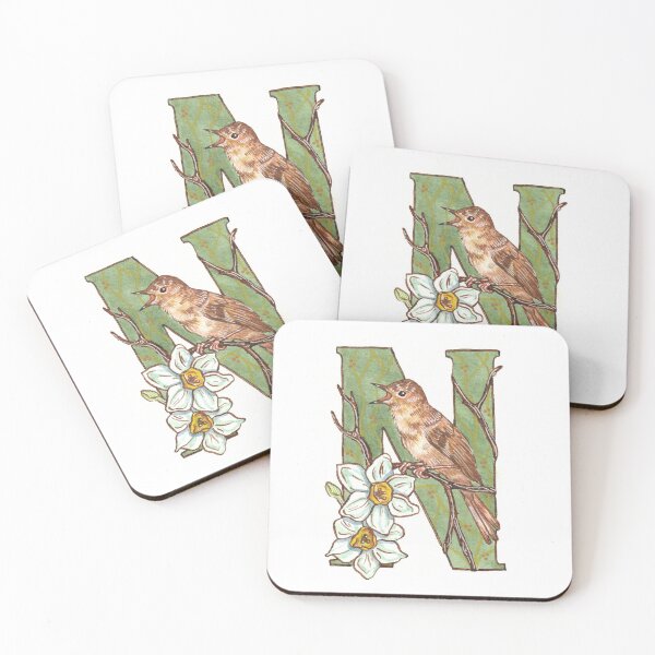 Item preview, N for Nightingale designed and sold by lindefee.