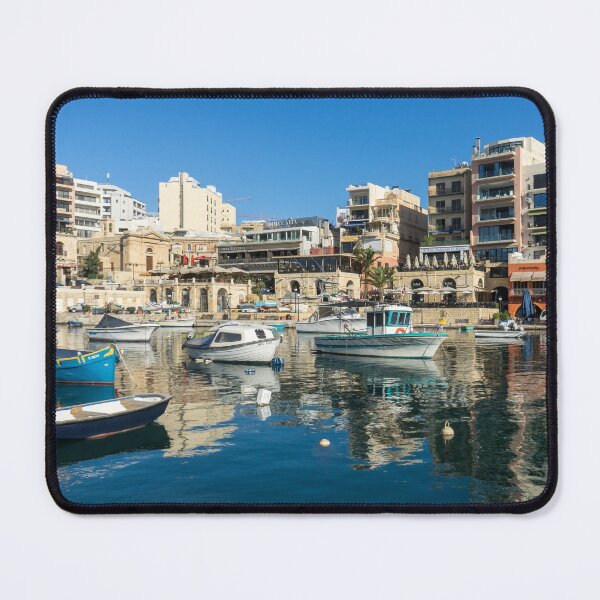 Item preview, Saint Julians Paceville Sleek Waterfront - Mediterranean Colors in Malta designed and sold by Georgia Mizuleva.