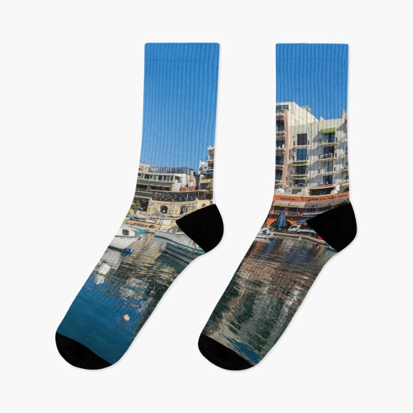 Item preview, Saint Julians Paceville Sleek Waterfront - Mediterranean Colors in Malta designed and sold by Georgia Mizuleva.