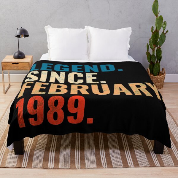 Item preview, Legend Since February 1989 Retro Vintage designed and sold by Teelogic.