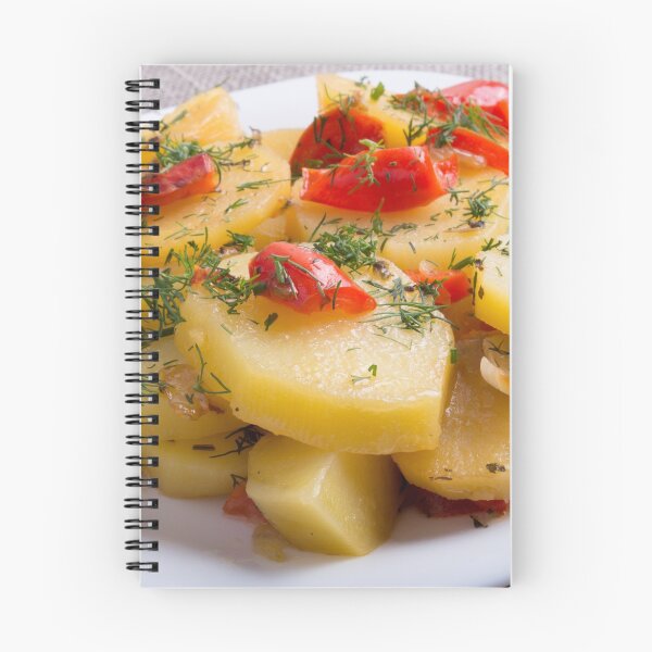 Item preview, Vegetarian dish of stewed potatoes and bell peppers designed and sold by vladromensky.