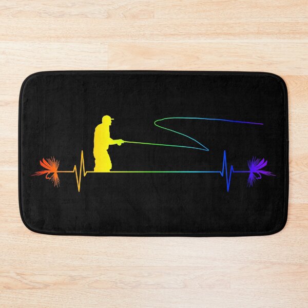 Item preview, Fisherman fishing passion heartbeat designed and sold by Hypershirty.