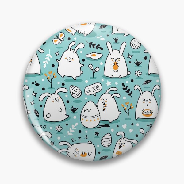 Item preview, Kawaii Bunny Plush, Kawaii Bunny Pattern, Kawaii, Bunny, Pattern designed and sold by graphic-genie.