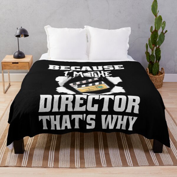 Item preview, Because I'm The Director That's Why Funny Movie Directors designed and sold by Eddie SH.