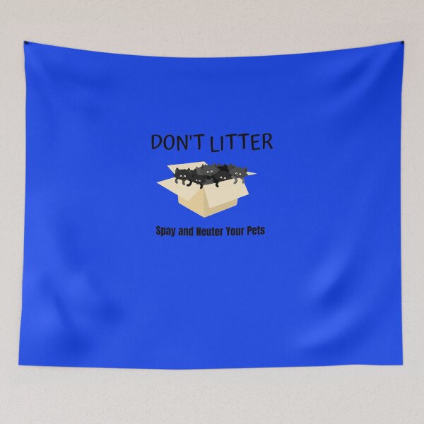 Item preview, Don&x27;t Litter  Sticker designed and sold by SaschaPapenfu.