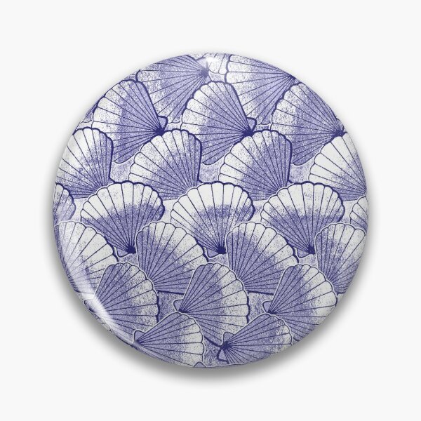 Item preview, Perwinkle Violet Blue Clam Shells designed and sold by Perrin Le Feuvre.