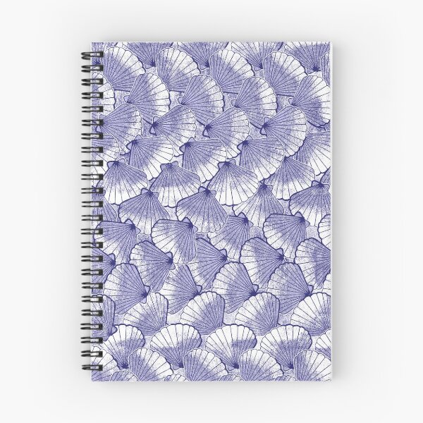 Item preview, Perwinkle Violet Blue Clam Shells designed and sold by Perrin Le Feuvre.