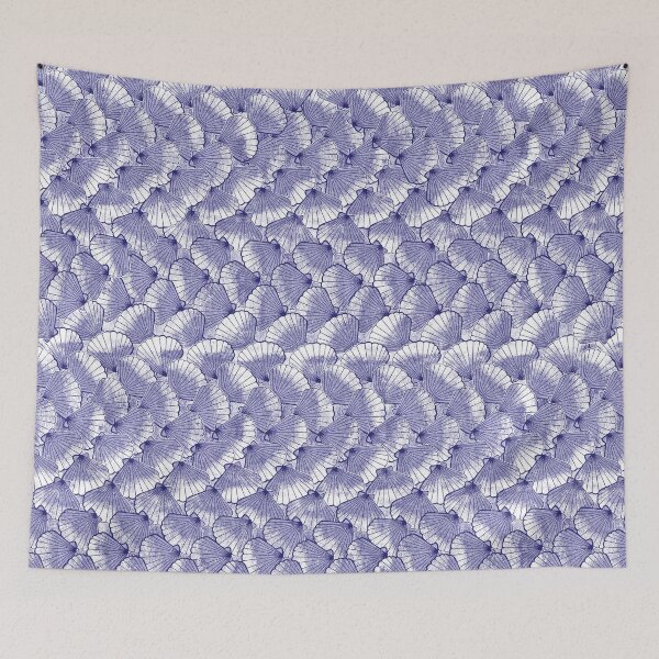 Item preview, Perwinkle Violet Blue Clam Shells designed and sold by Perrin Le Feuvre.