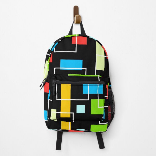 Item preview, Mid Century Modern / Neoplasticism / Abstract Geometric / Colorful Pattern designed and sold by ikidyounot.