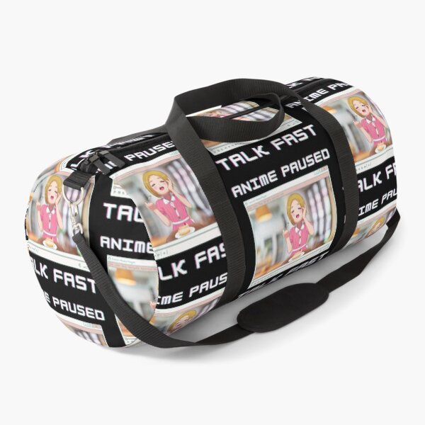 Item preview, Anime Girl Eating Paused, Talk Fast designed and sold by mschubbybunny.