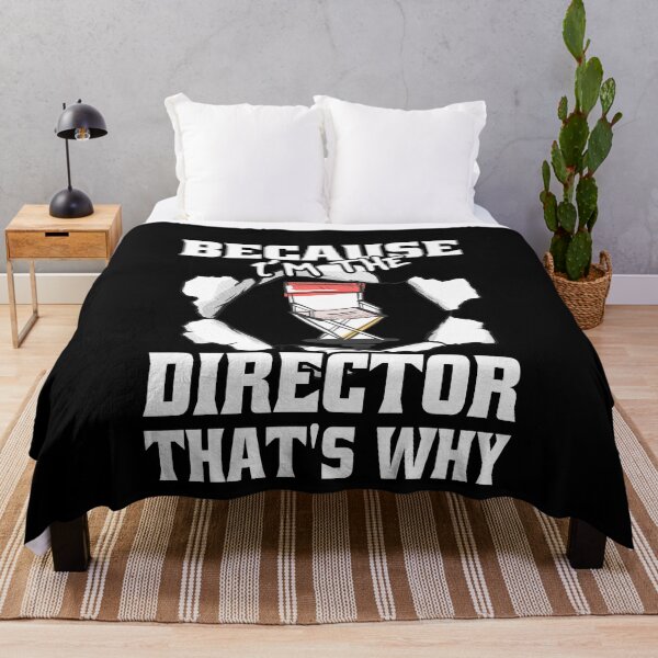 Item preview, Because I'm The Director That's Why Funny Movie Directors designed and sold by Eddie SH.
