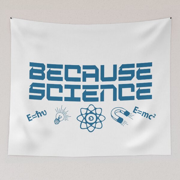 Item preview, Because Science designed and sold by TravelScientist.