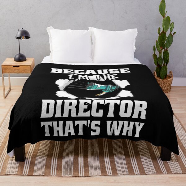 Item preview, Because I'm The Director That's Why Funny Movie Directors designed and sold by Eddie SH.