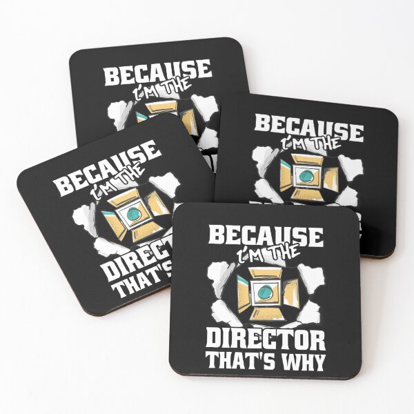 Item preview, Because I'm The Director That's Why Funny Movie Directors designed and sold by Eddie SH.