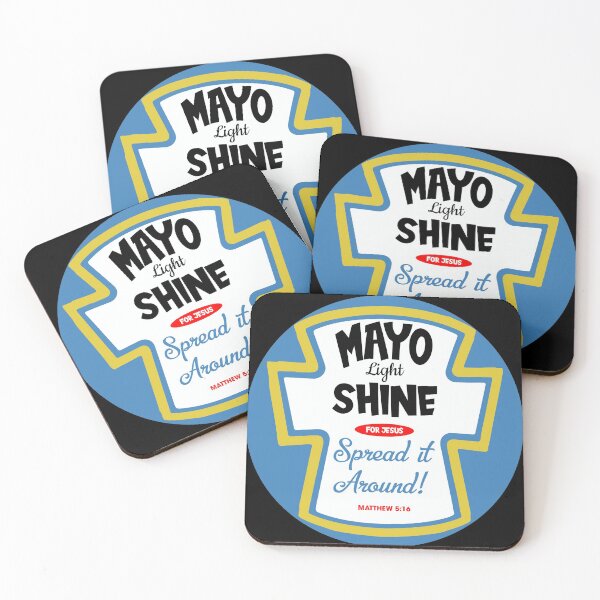 Item preview, mayo light shine T-shirt, unisex T-shirt designed and sold by RodneyKerkman.
