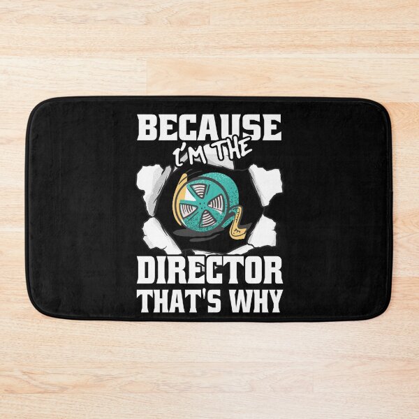 Item preview, Because I'm The Director That's Why Funny Movie Directors designed and sold by Eddie SH.