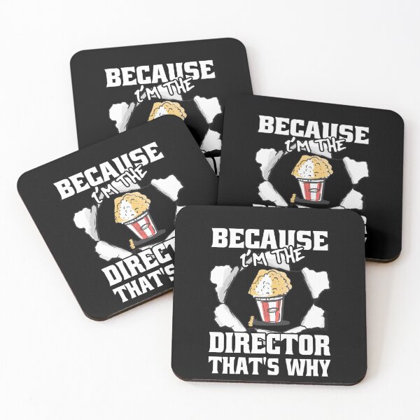 Item preview, Because I'm The Director That's Why Funny Movie Directors designed and sold by Eddie SH.