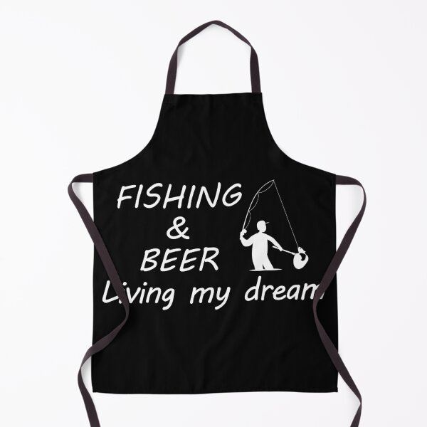 Item preview, Fishing and beer fun fishing passion designed and sold by Hypershirty.