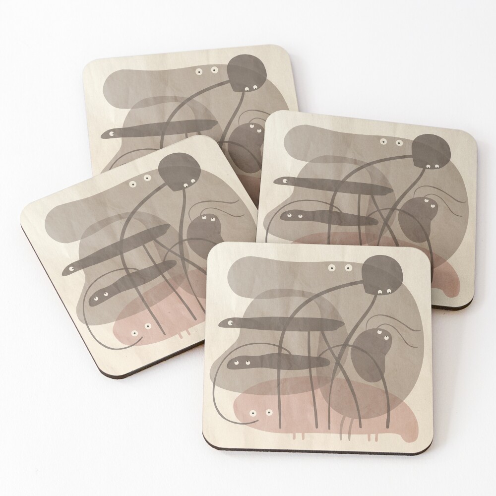 Item preview, Coasters (Set of 4) designed and sold by evellade.