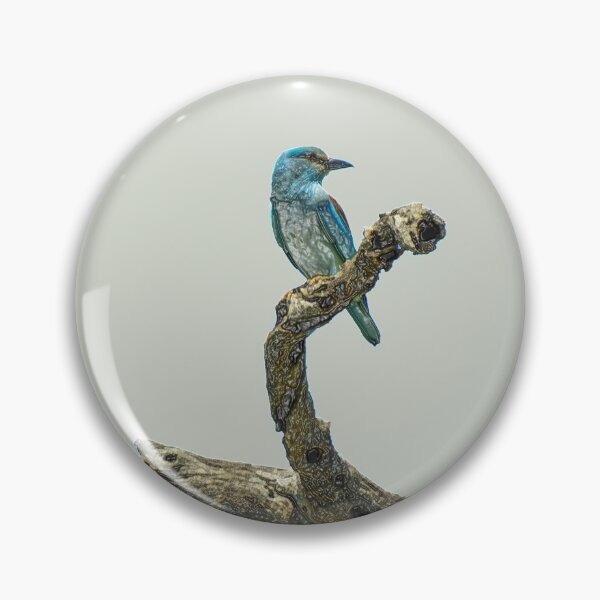 Item preview, Blue Bird sitting on a dead branch designed and sold by ReachForArt.