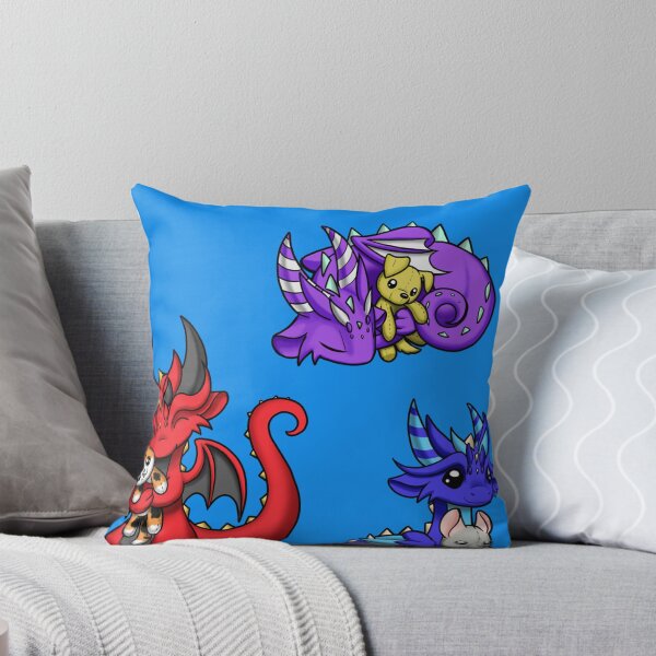 Item preview, Dragons with Plushies Sticker Pack 2 Sticker designed and sold by MertKadam.