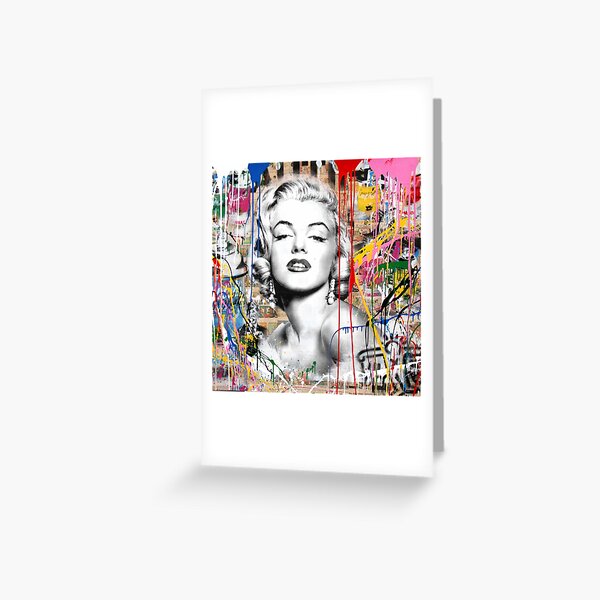 Item preview, Marilyn Monroe Colorful Pop Art Mashup Banksy designed and sold by WE-ARE-BANKSY.