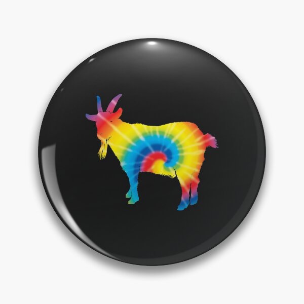 Item preview, Tie Dye Chamois Rainbow Print Animal Hippie Peace Gift designed and sold by Siosaia88.