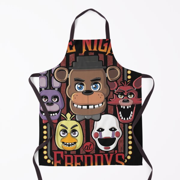 Item preview, Five Nights At Freddy&x27;s Pizzeria Multi-Character Essential T-Shirt.png designed and sold by Twyer.