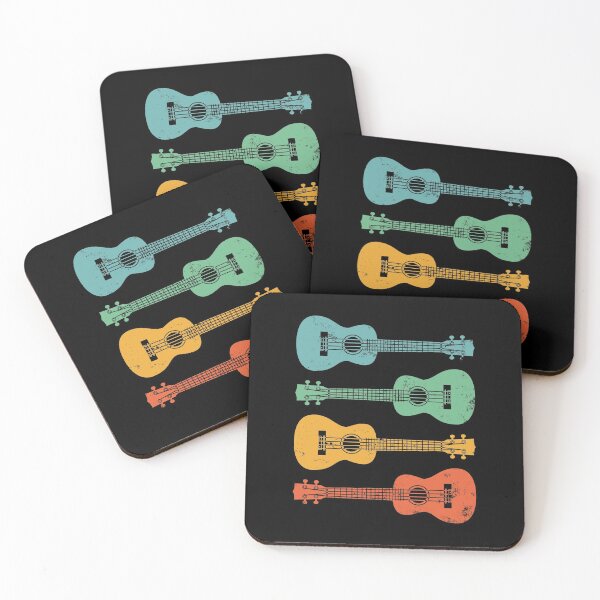 Item preview, Ukulele Cool Retro Colors designed and sold by nightsworthy.