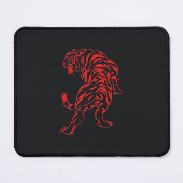 Item preview, Red Tiger Sketch Tattoo Style Sticker designed and sold by AzemFejzuli.