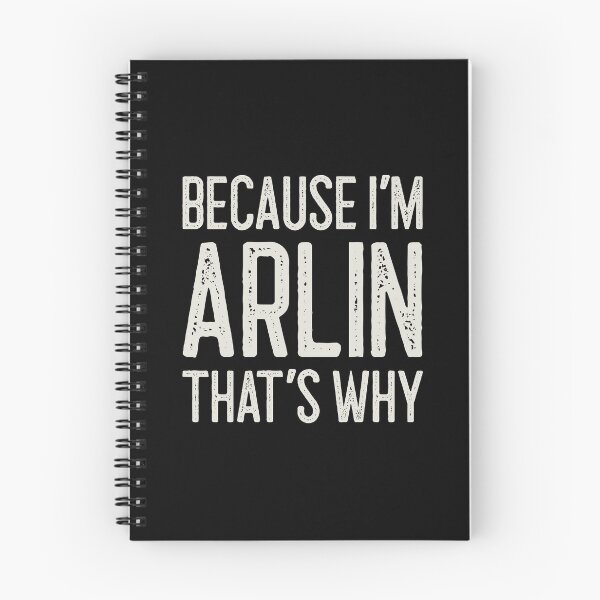 Item preview, Because I’m Arlin That’s Why Funny Personalized Name designed and sold by MariosNydras.