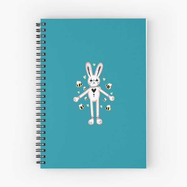 Item preview, Ugly Bunny Dancing with the Buzzy Bees Sticker designed and sold by JohannWalter.
