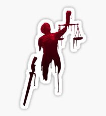 lady justice Sticker