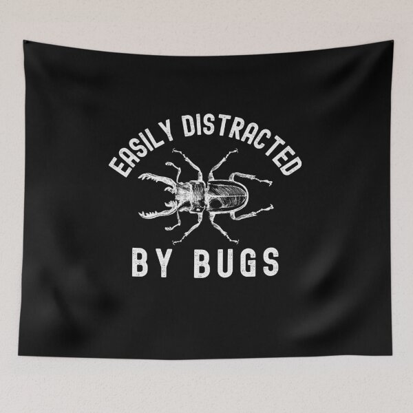 Item preview, Easily Distracted By Bugs ( Zoologist And Entomologist Gift) designed and sold by i-longmanshop.