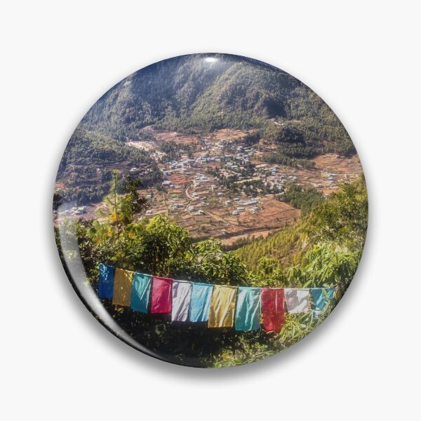 Item preview, Prayer Flags in the Mountains designed and sold by Kathy Weaver.