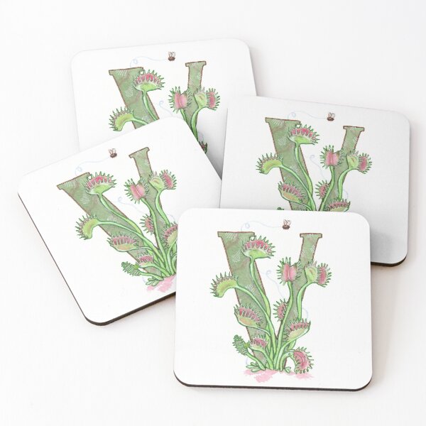 Item preview, V for Venus flytrap designed and sold by lindefee.