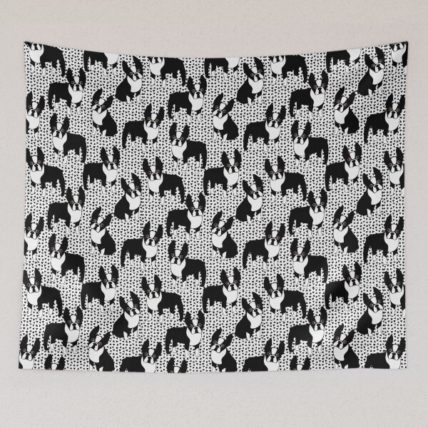 Item preview, Boston Terrier Party designed and sold by AntiqueImages.