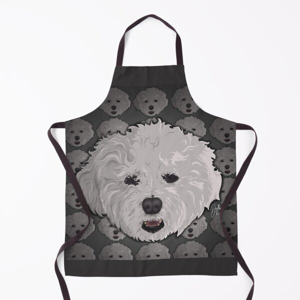 Item preview, Bichon Frise (With Background) designed and sold by doodleeightytwo.