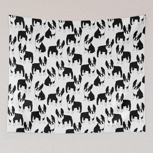 Item preview, Boston Terrier Party designed and sold by AntiqueImages.