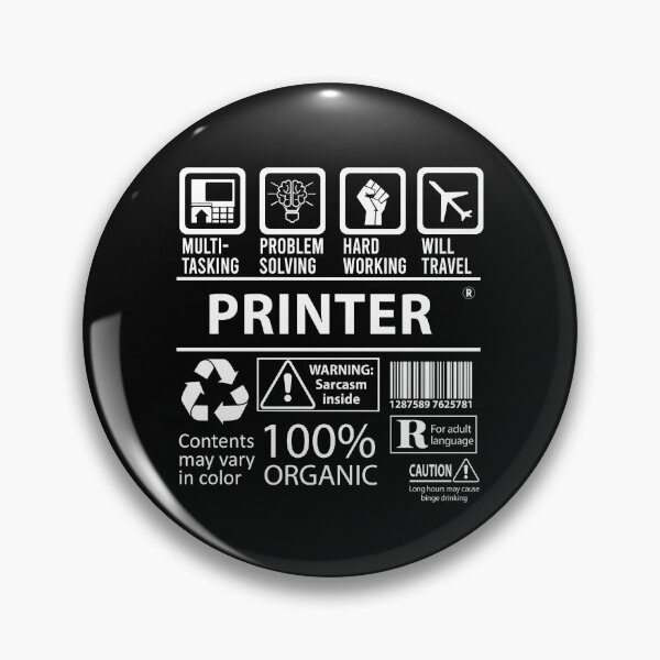 Item preview, Printer T Shirt - MultiTasking Certified Job Gift Item Tee designed and sold by oslandefren.