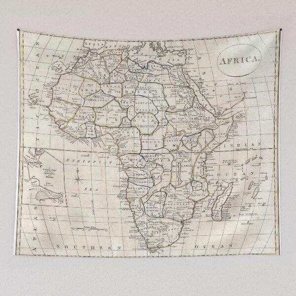 Item preview, Map of Africa - Cruttwell - 1799 designed and sold by paulrommer.