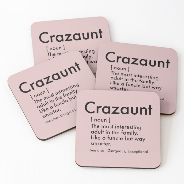 Item preview, Crazaunt - funny Aunt definition designed and sold by Theleochick.