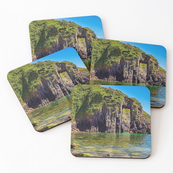 Item preview, Church Doors Cove, Pembrokeshire, Wales designed and sold by MLP Fine Art.