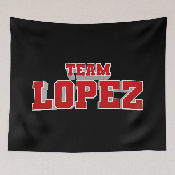 Item preview, Team Lopez (Red) designed and sold by STUDIO-72.